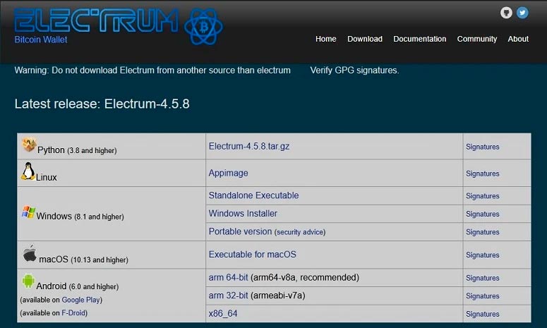 Интерфейс сайта