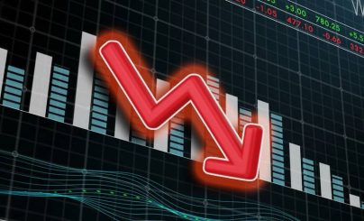 Падение котировок