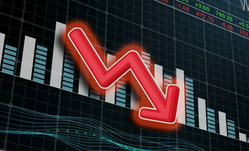 Падение котировок