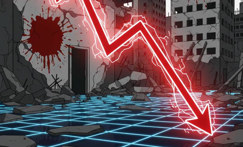 Падение котировок