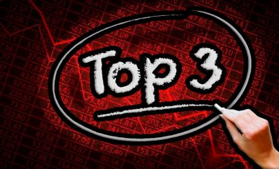 Три самые убыточные цифровые валюты за сутки