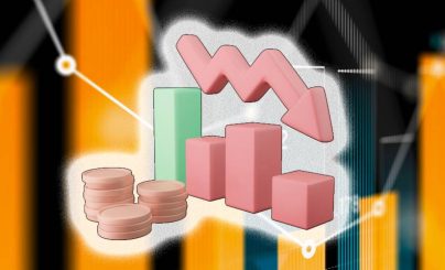 Падение график