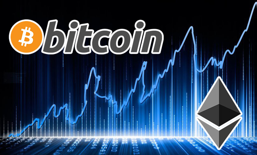 Стоимость Bitcoin и ETH выросла