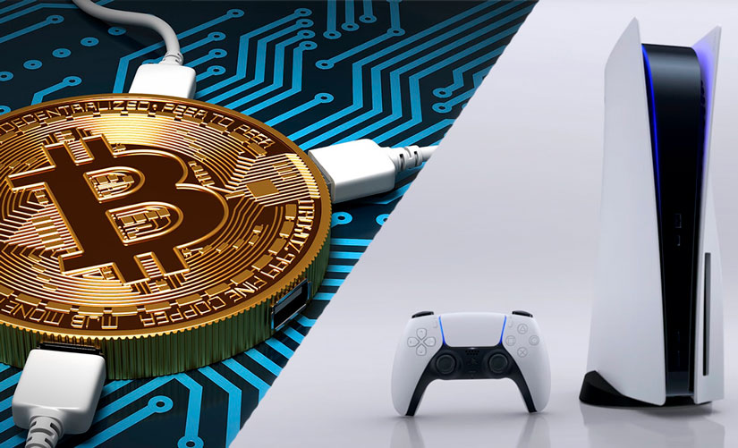 Майнинг при помощи PlayStation 5