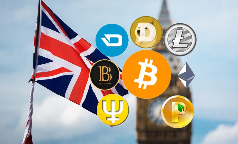 Криптовалюта в Англии